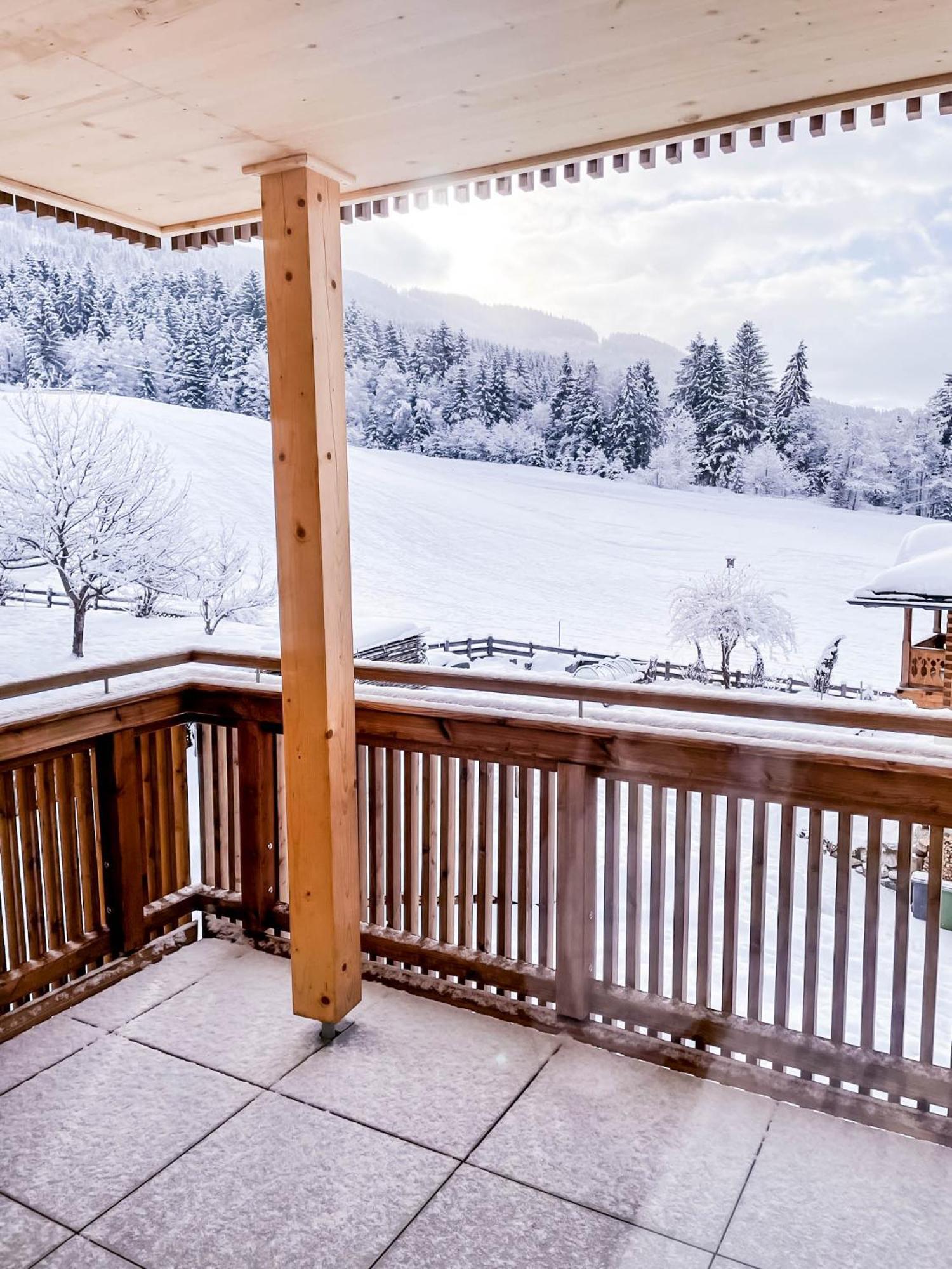 Glüxplatzl Appartements am Wald Sankt Martin am Tennengebirge Exterior foto